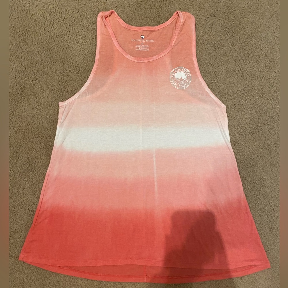 Pink Ombré The Southern Shirt Company Tank Top